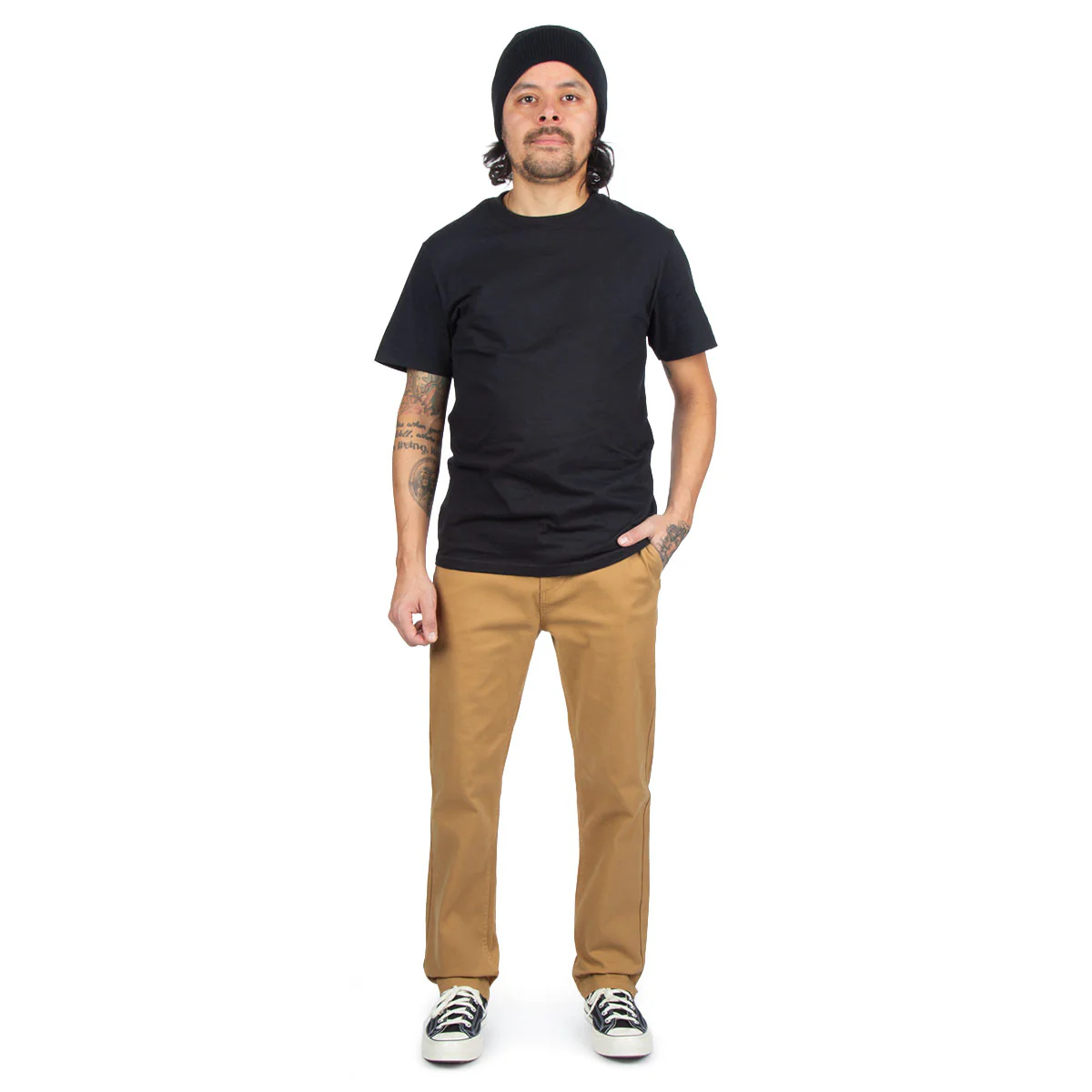 CCS Straight Stretch Chino Pants - Khaki - Image 4