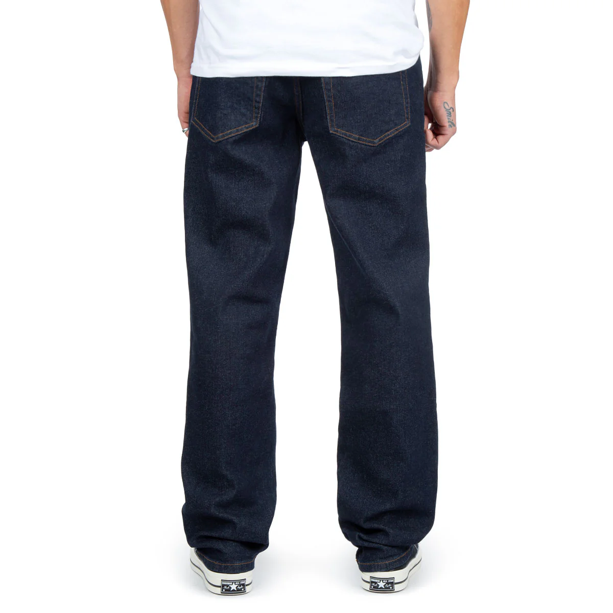 CCS Straight Stretch Denim Jeans - 12oz Indigo - Image 4