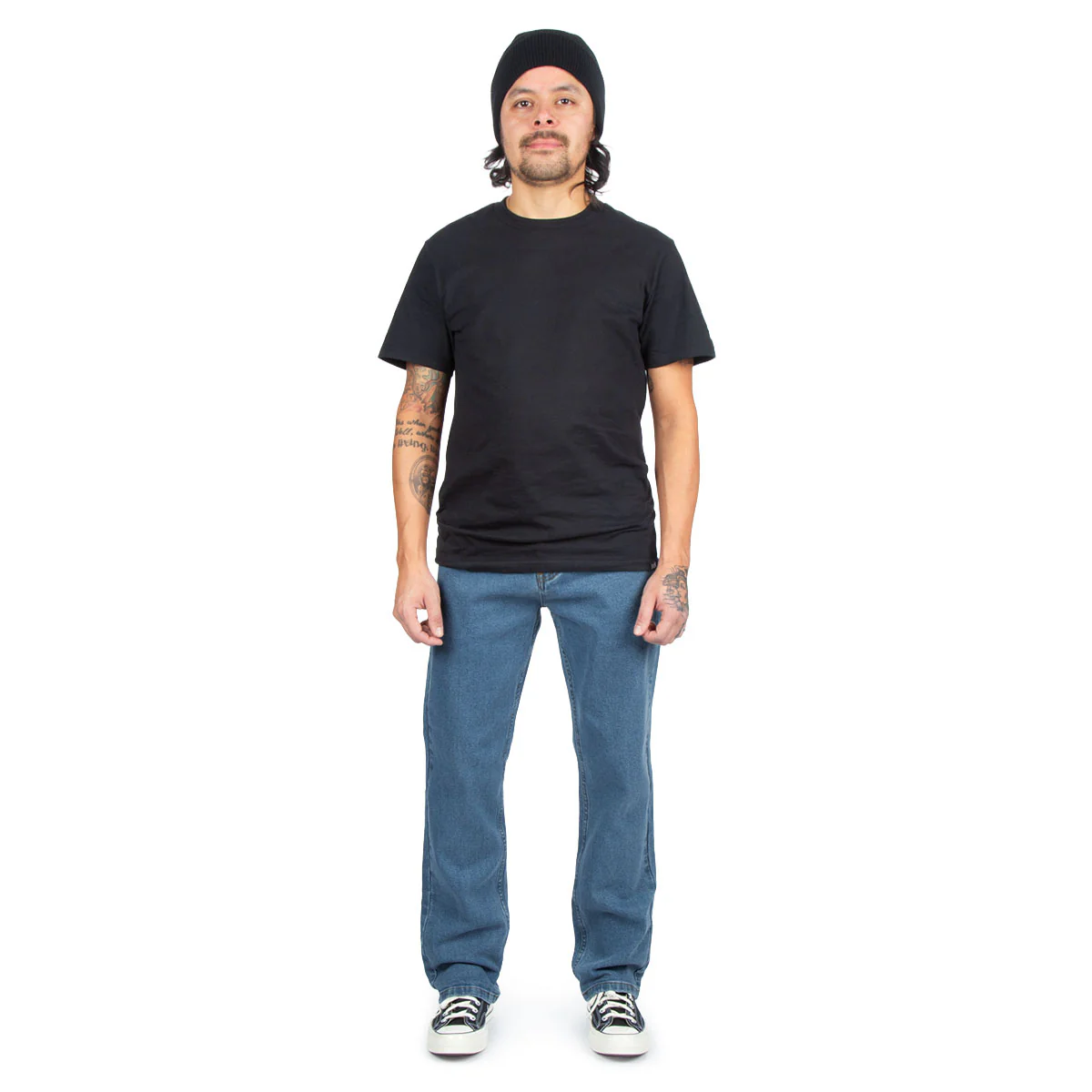 CCS Straight Stretch Denim Jeans - 12oz Rinse - Image 3