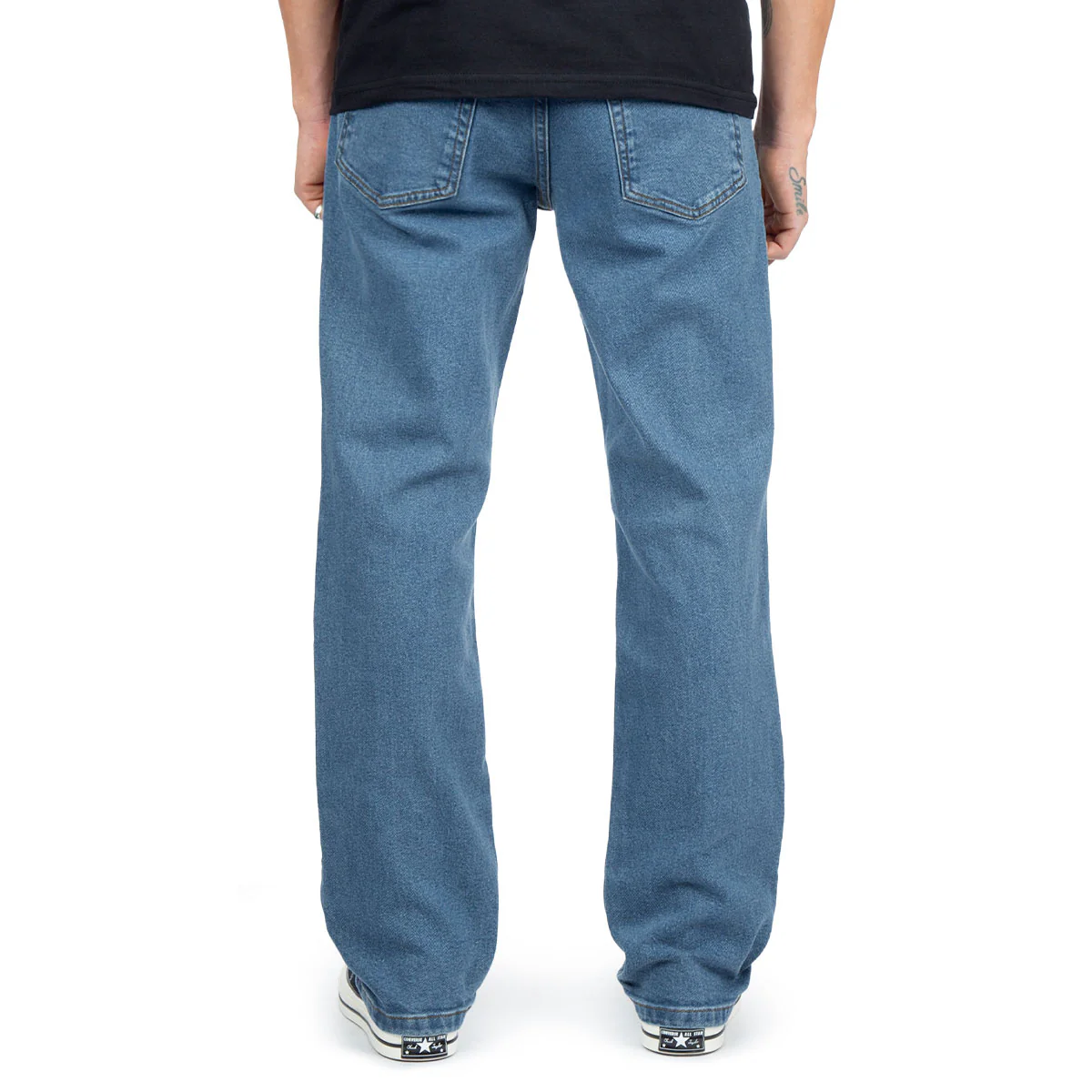 CCS Straight Stretch Denim Jeans - 12oz Rinse - Image 4