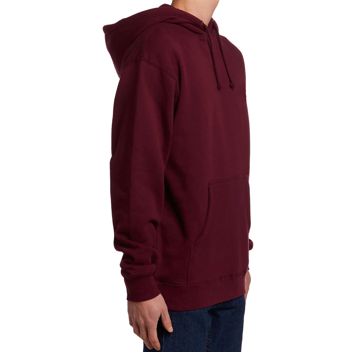 CCS Staple Pullover Hoodie - Maroon - Image 4
