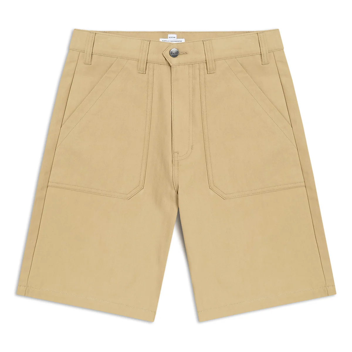 CCS Surplus Herringbone Shorts - Khaki - Image 3