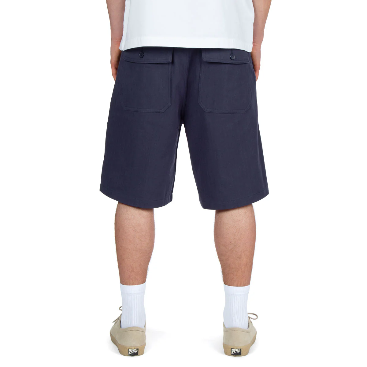 CCS Surplus Herringbone Shorts - Navy - Image 7