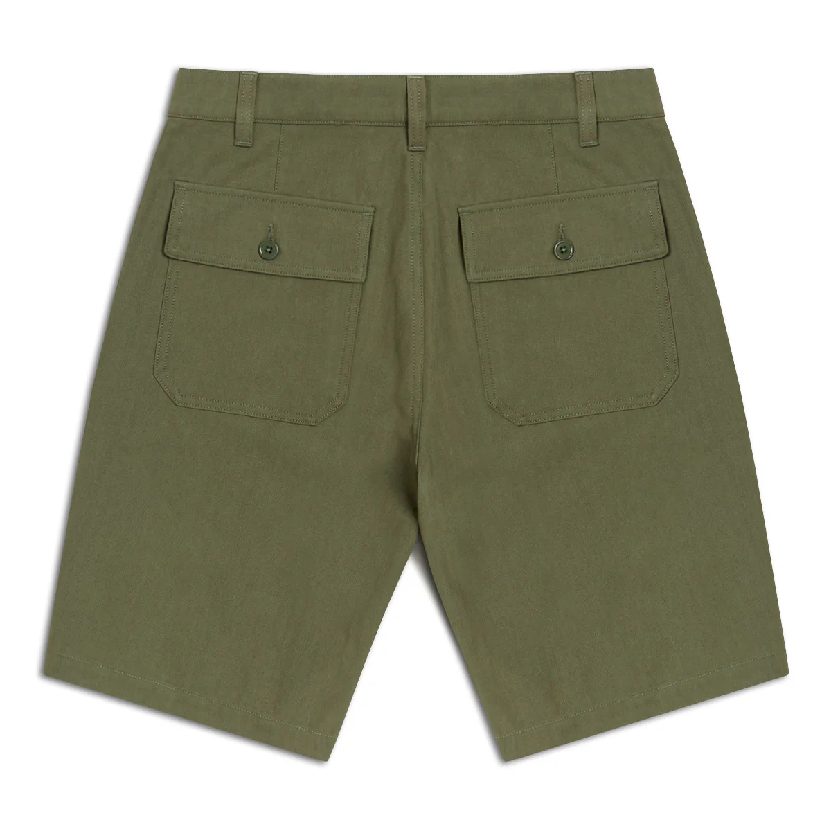 CCS Surplus Herringbone Shorts - Olive - Image 7