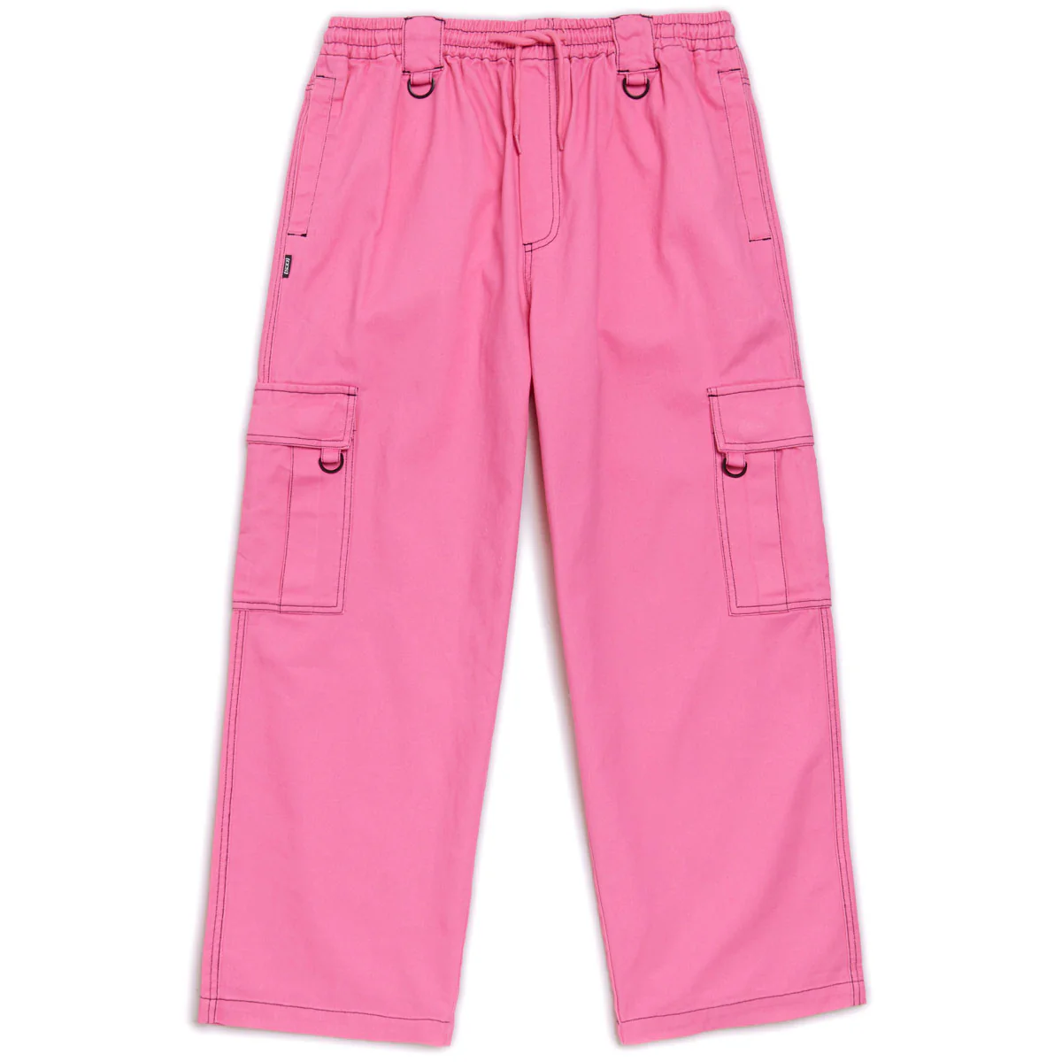 CCS Titus Twill Cargo Pants - Pink/Black - Image 2