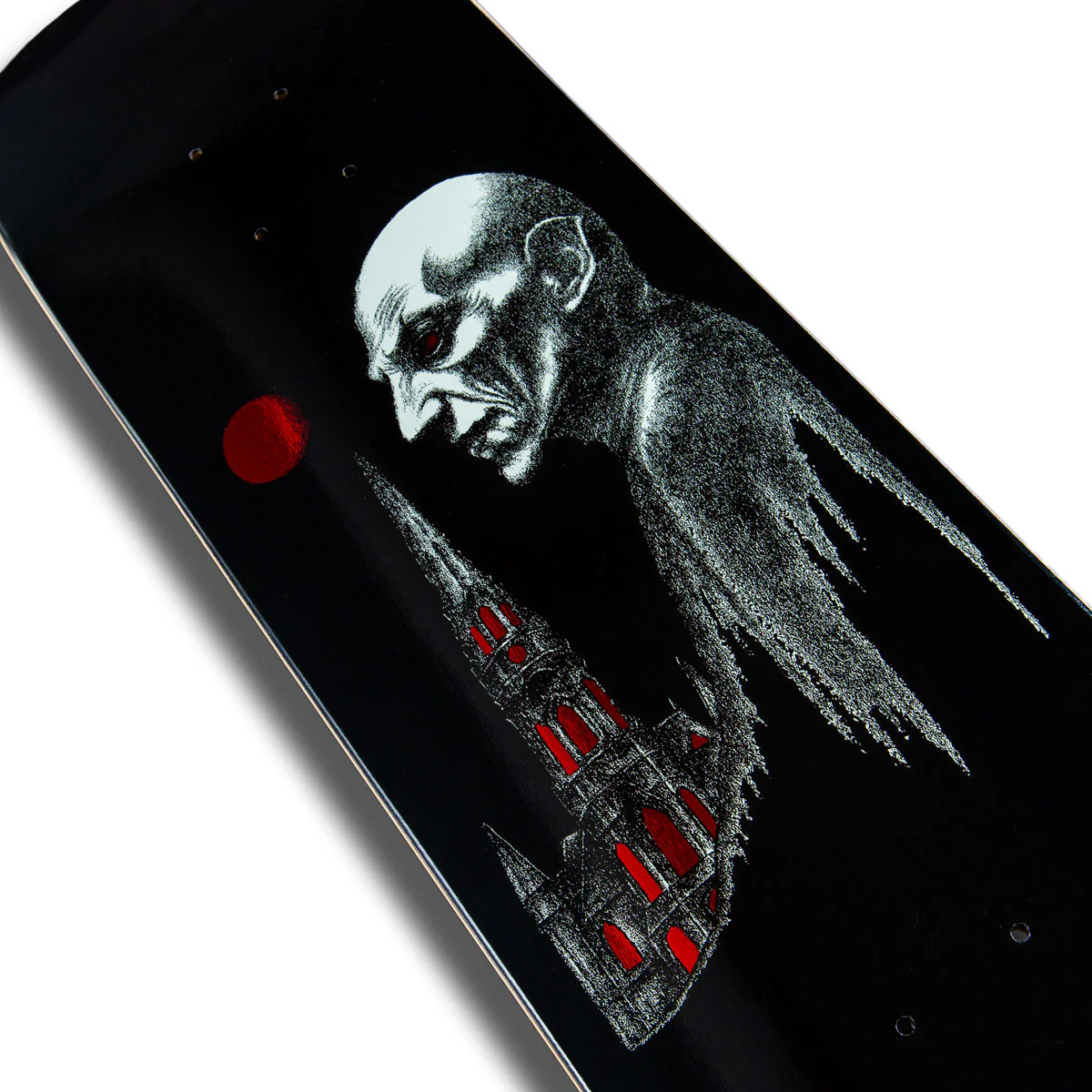 CCS Vampire Skateboard Complete - Red Foil - Image 2