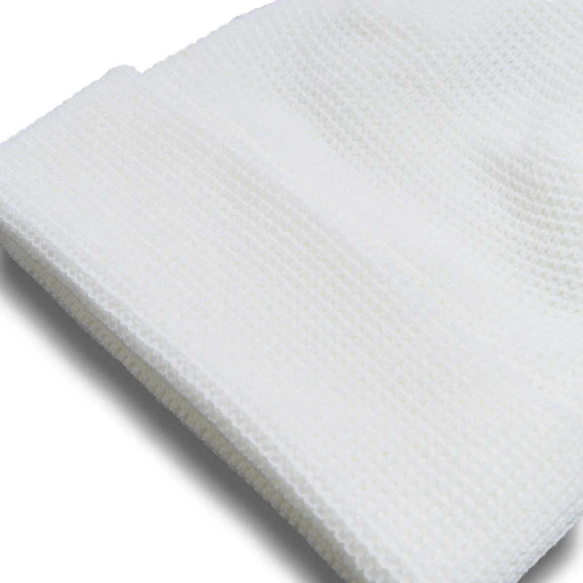 CCS Waffle Knit Beanie - White - Image 2