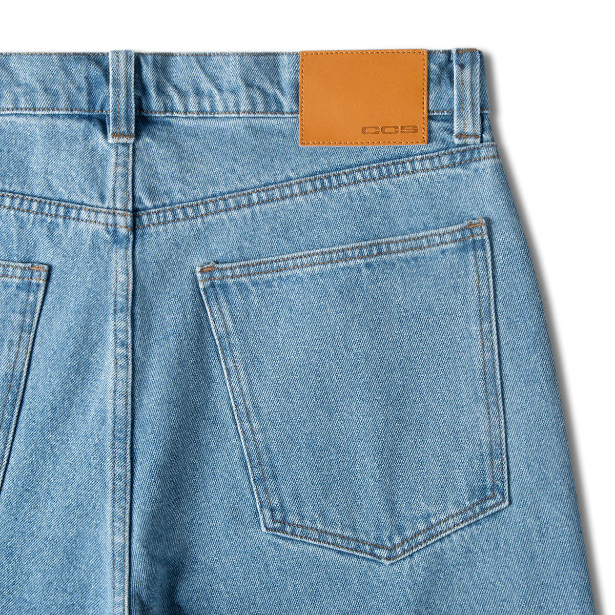 CCS Western Bootcut Denim Jeans - Rinsed Blue - Image 7