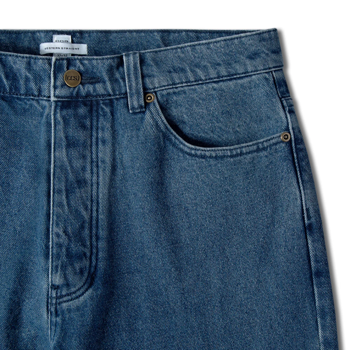 CCS Western Straight Denim Jeans - True Blue - Image 7
