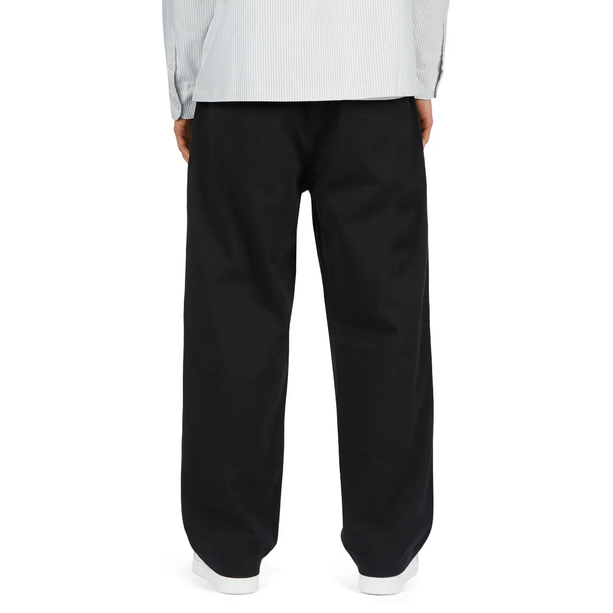 CCS Wide Leg Chino Pants - Black - Image 5