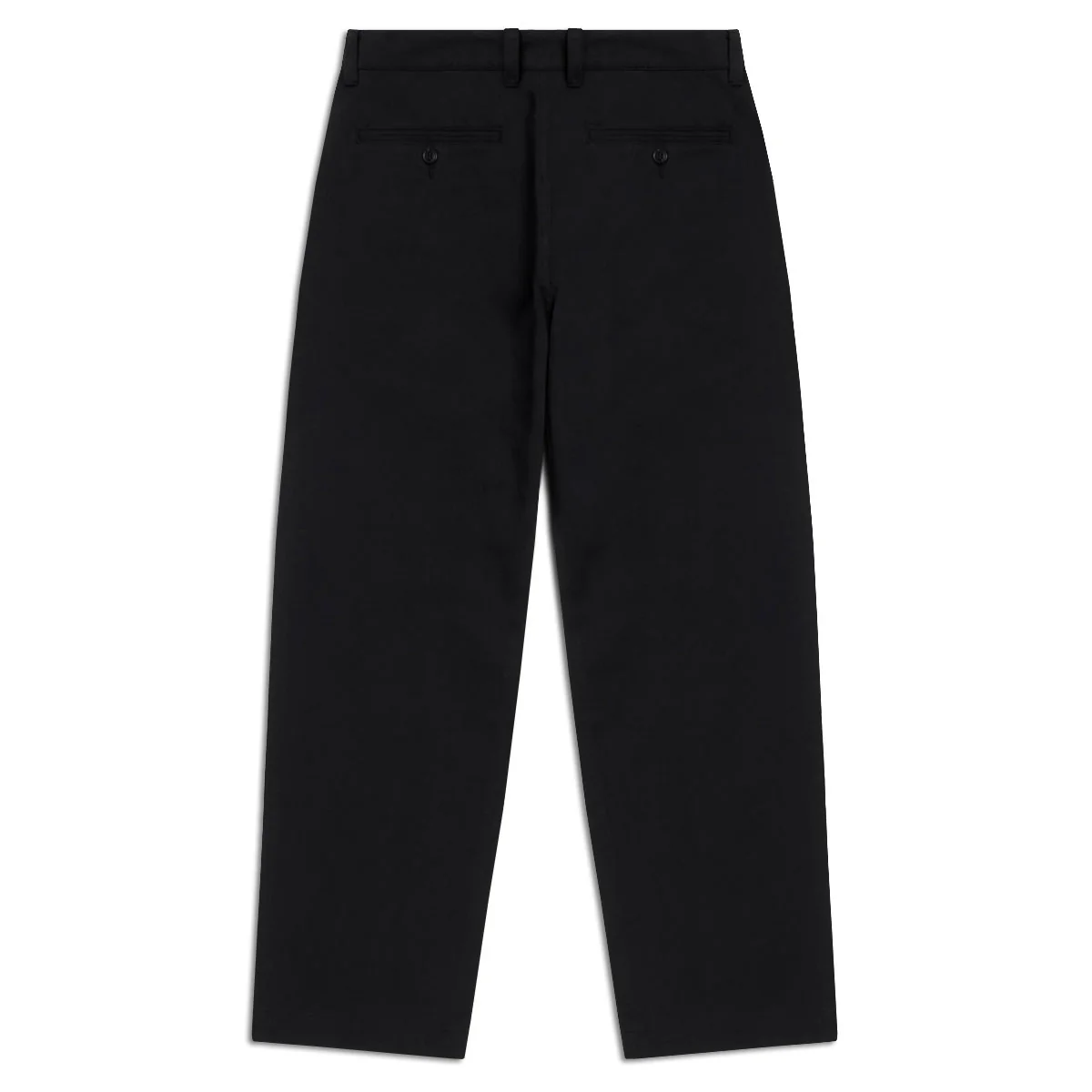 CCS Wide Leg Chino Pants - Black - Image 6