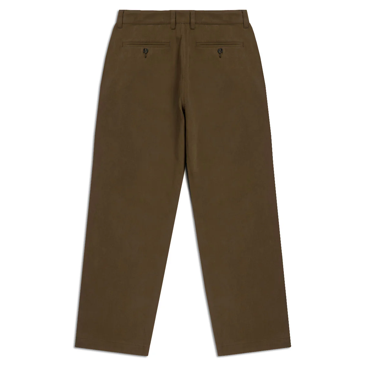 CCS Wide Leg Chino Pants - Brown - Image 6