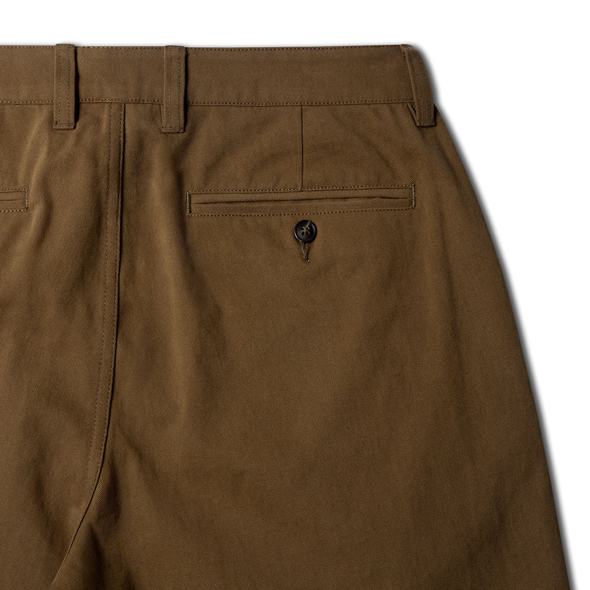 CCS Wide Leg Chino Pants - Brown - Image 9
