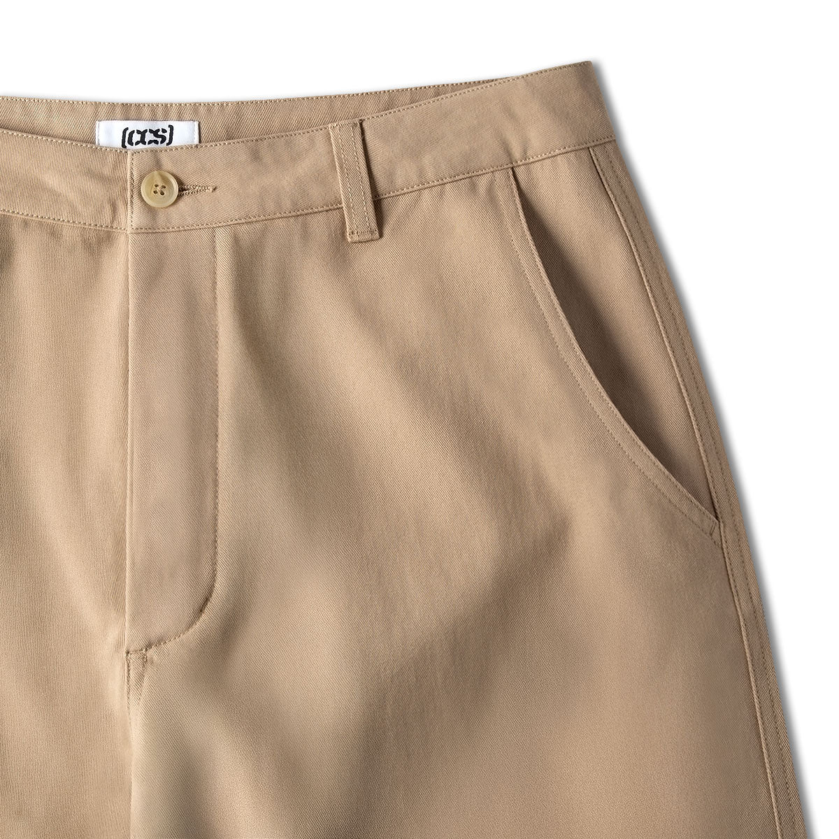 CCS Wide Leg Chino Pants - Khaki - Image 9