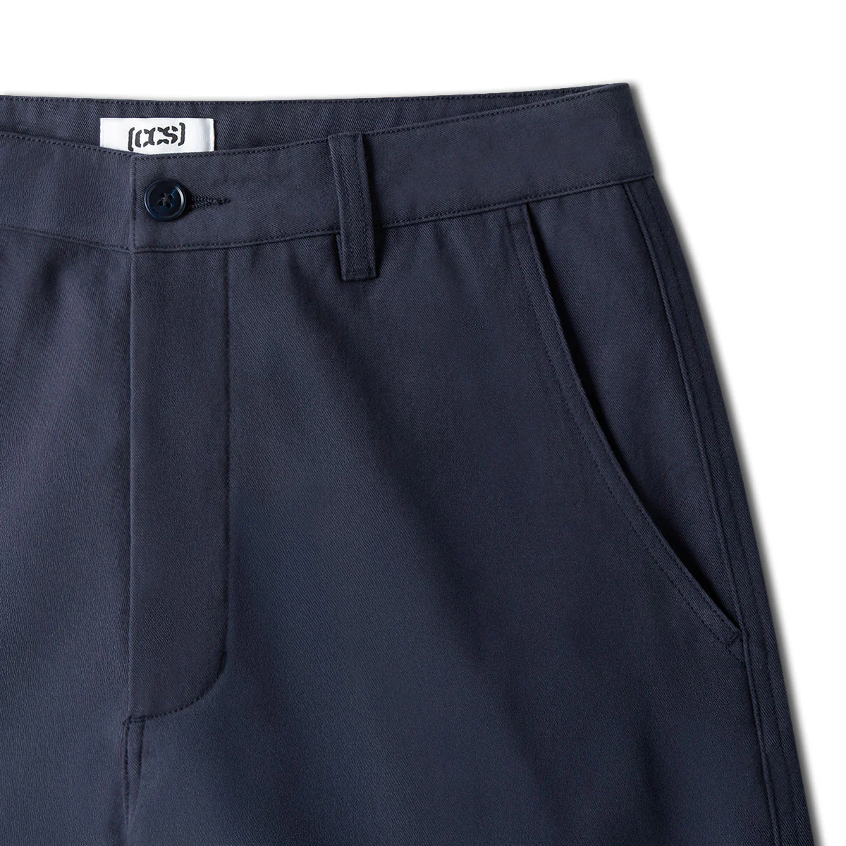 CCS Wide Leg Chino Pants - Navy - Image 7