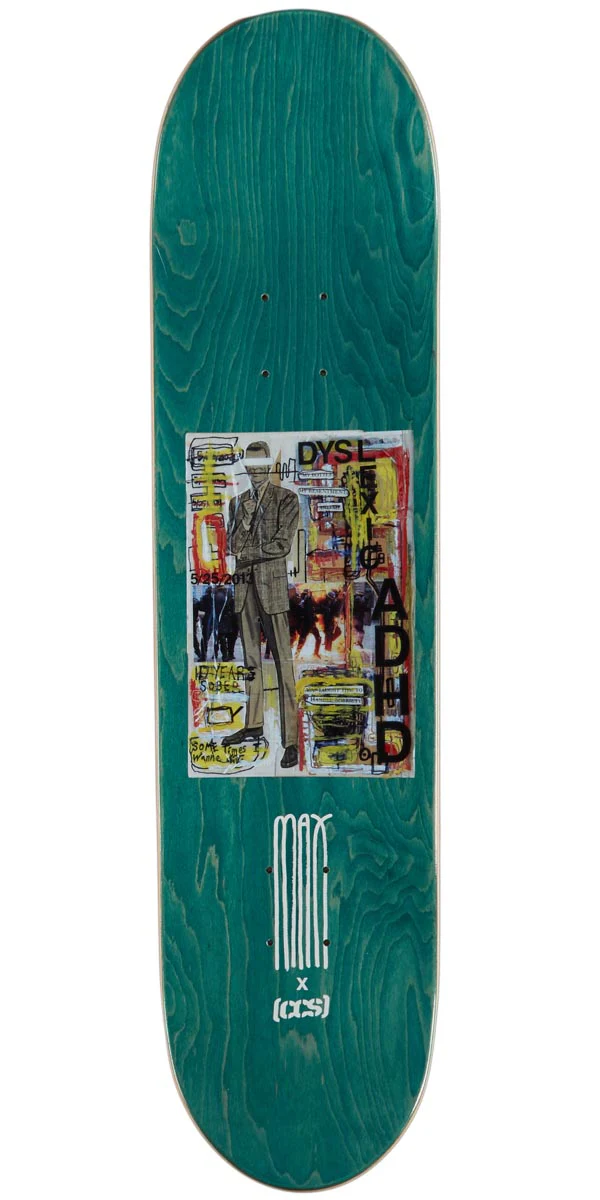 CCS x Max Goldsmith Out Of Step With The World Skateboard Deck - Image 2