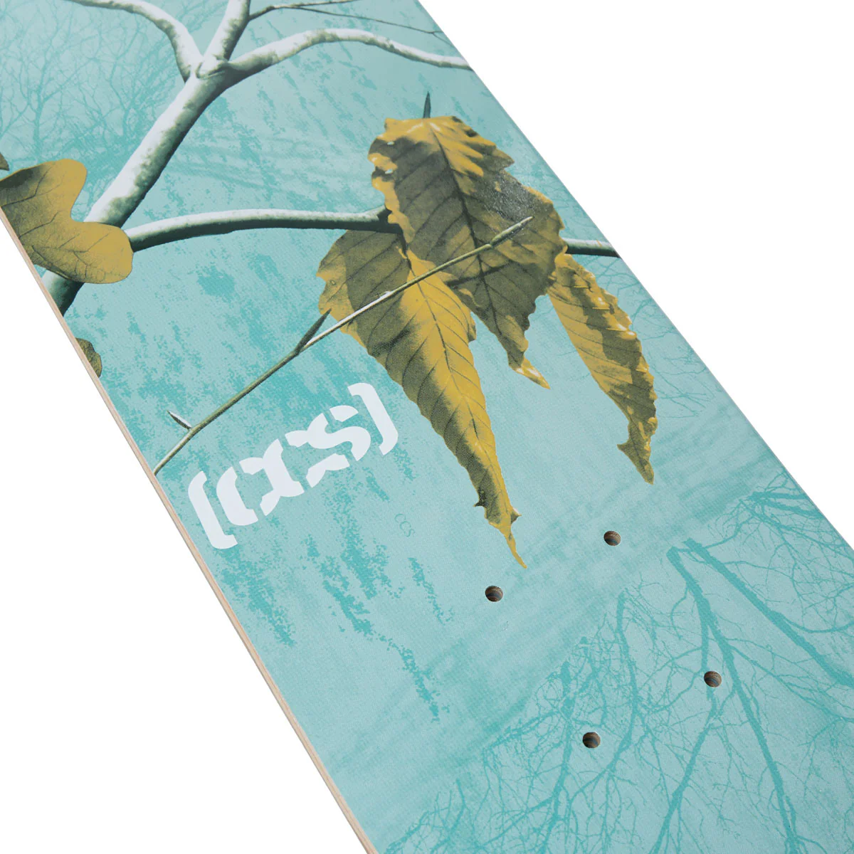 CCS x Realtree Logo Mini Skateboard Complete - Sea Glass - Image 3