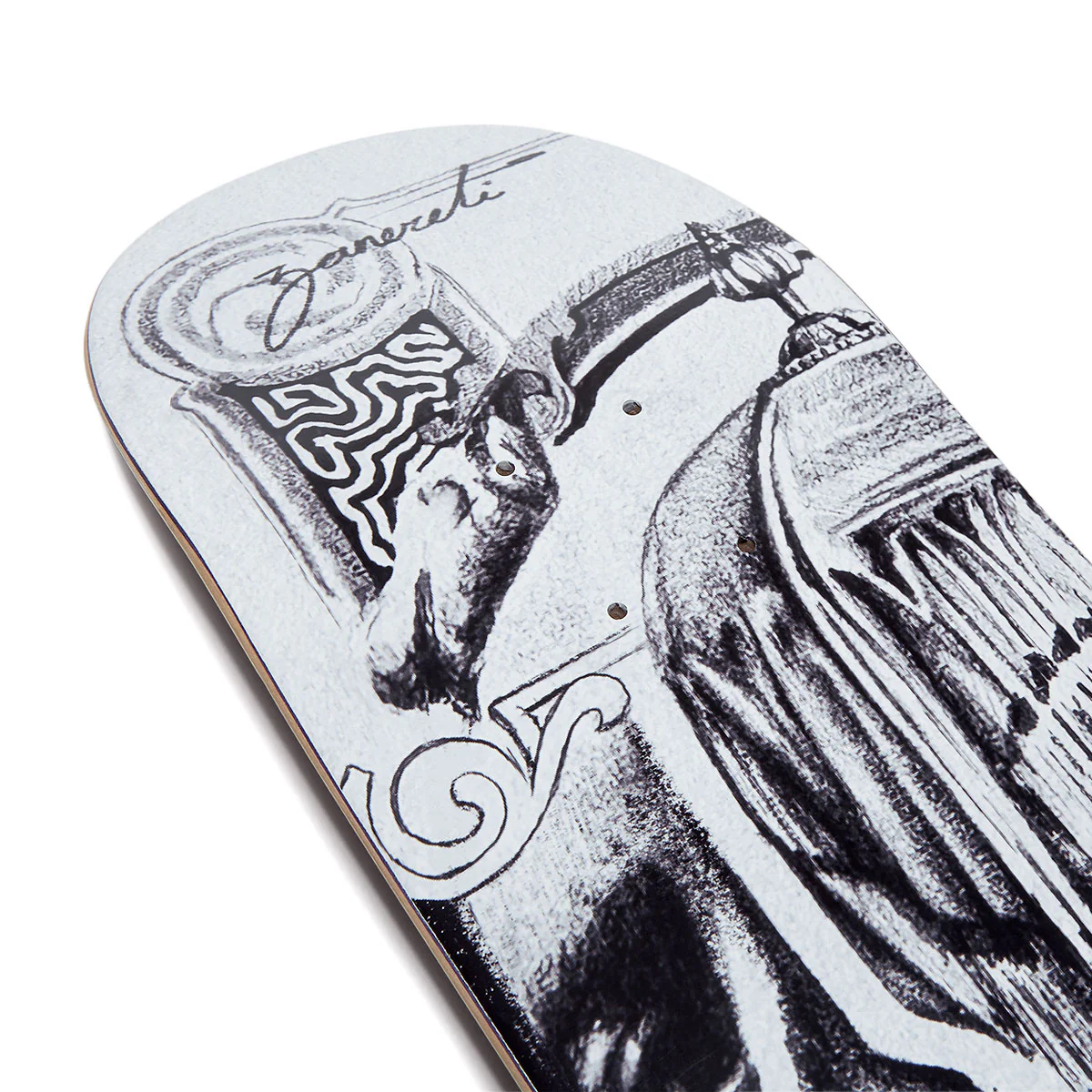 CCS x Zanereti Sweat Meadow Skateboard Complete - Image 3