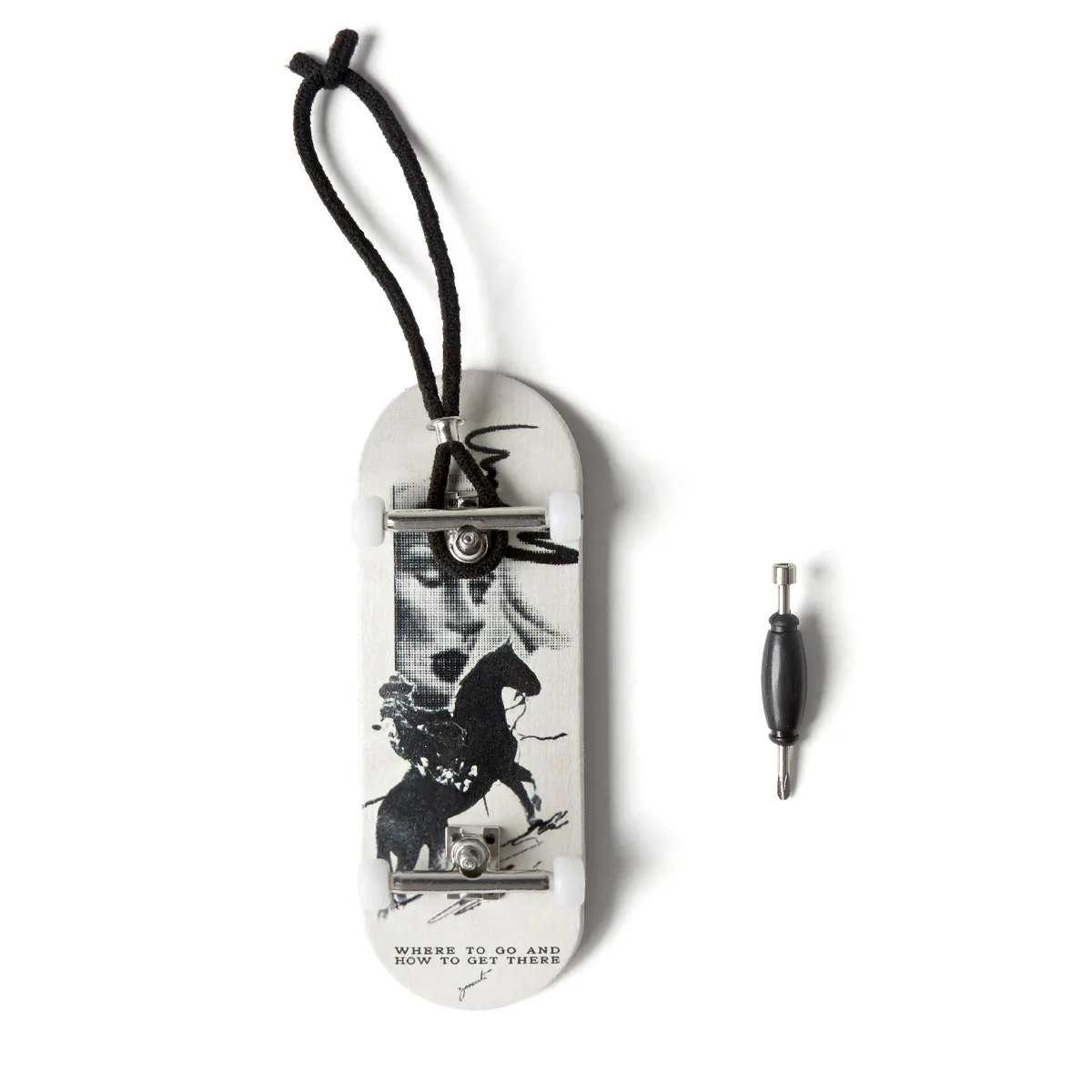 CCS x Zanereti Where To Go Fingerboard - White - Image 2