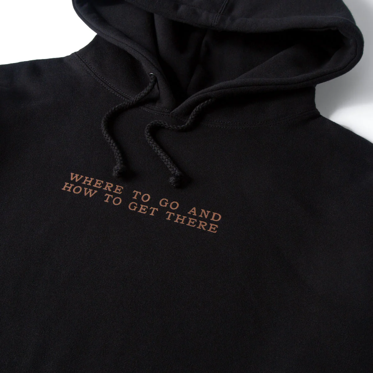 CCS x Zanereti Where To Go Hoodie - Black - Image 3