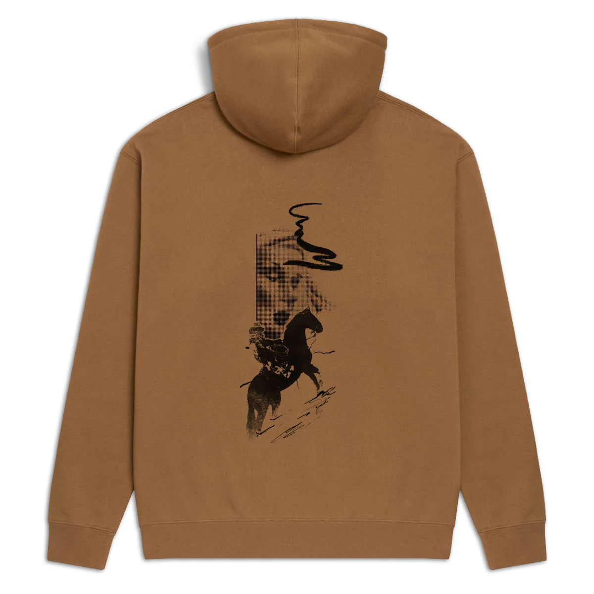 CCS x Zanereti Where To Go Hoodie - Saddle - Image 2