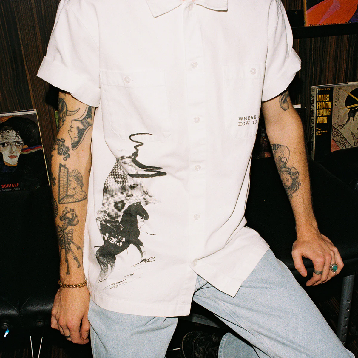 CCS x Zanereti Where to Go Shirt - White - Image 2