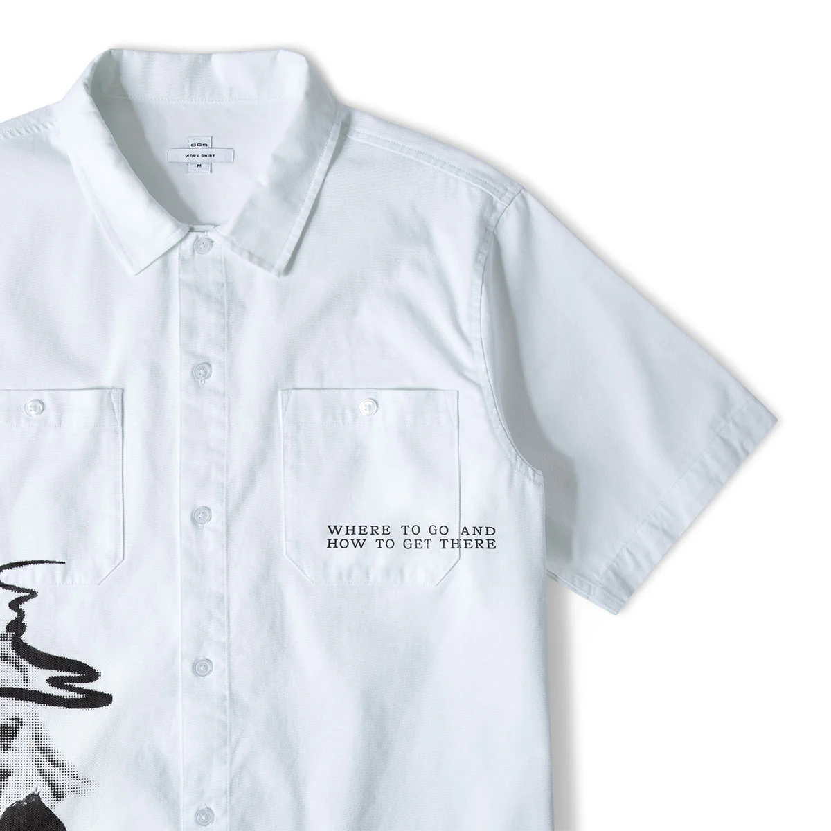 CCS x Zanereti Where to Go Shirt - White - Image 4