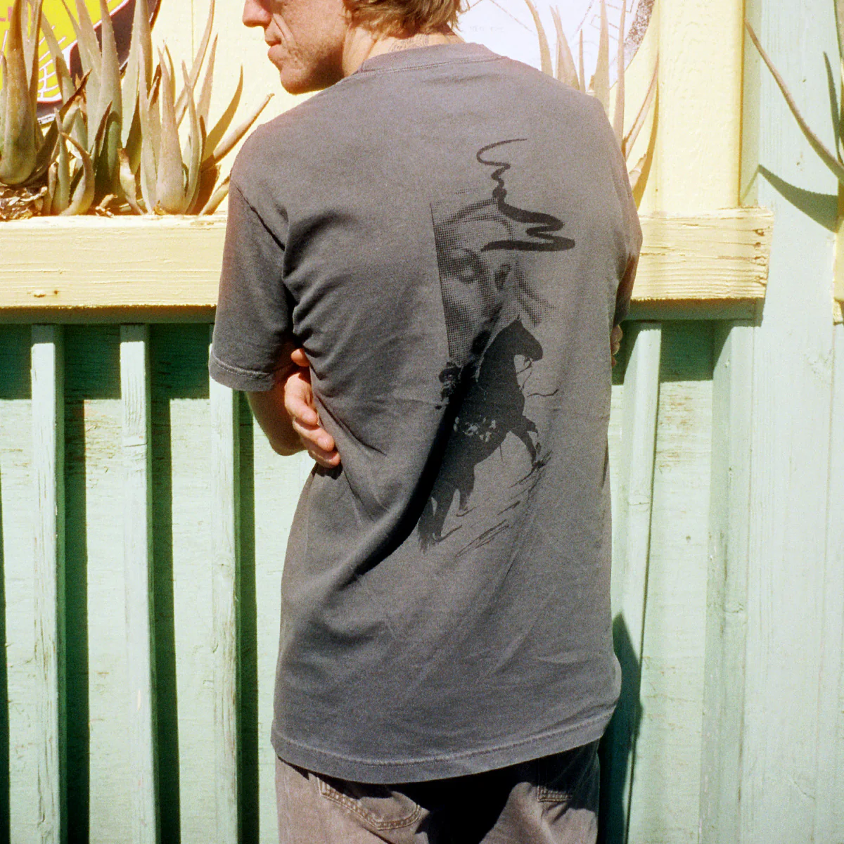 CCS x Zanereti Where To Go T-Shirt - Faded Black - Image 2