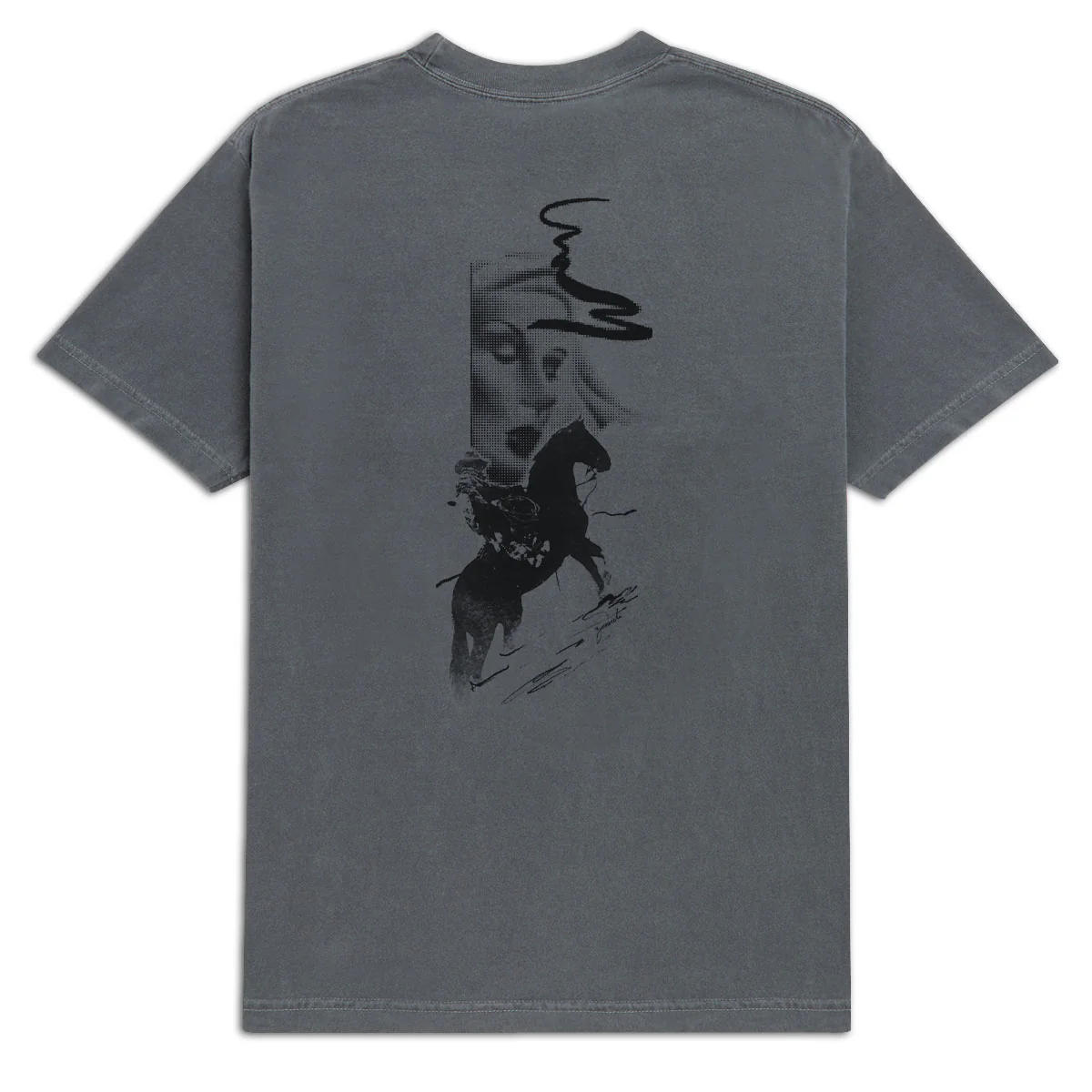 CCS x Zanereti Where To Go T-Shirt - Faded Black - Image 3