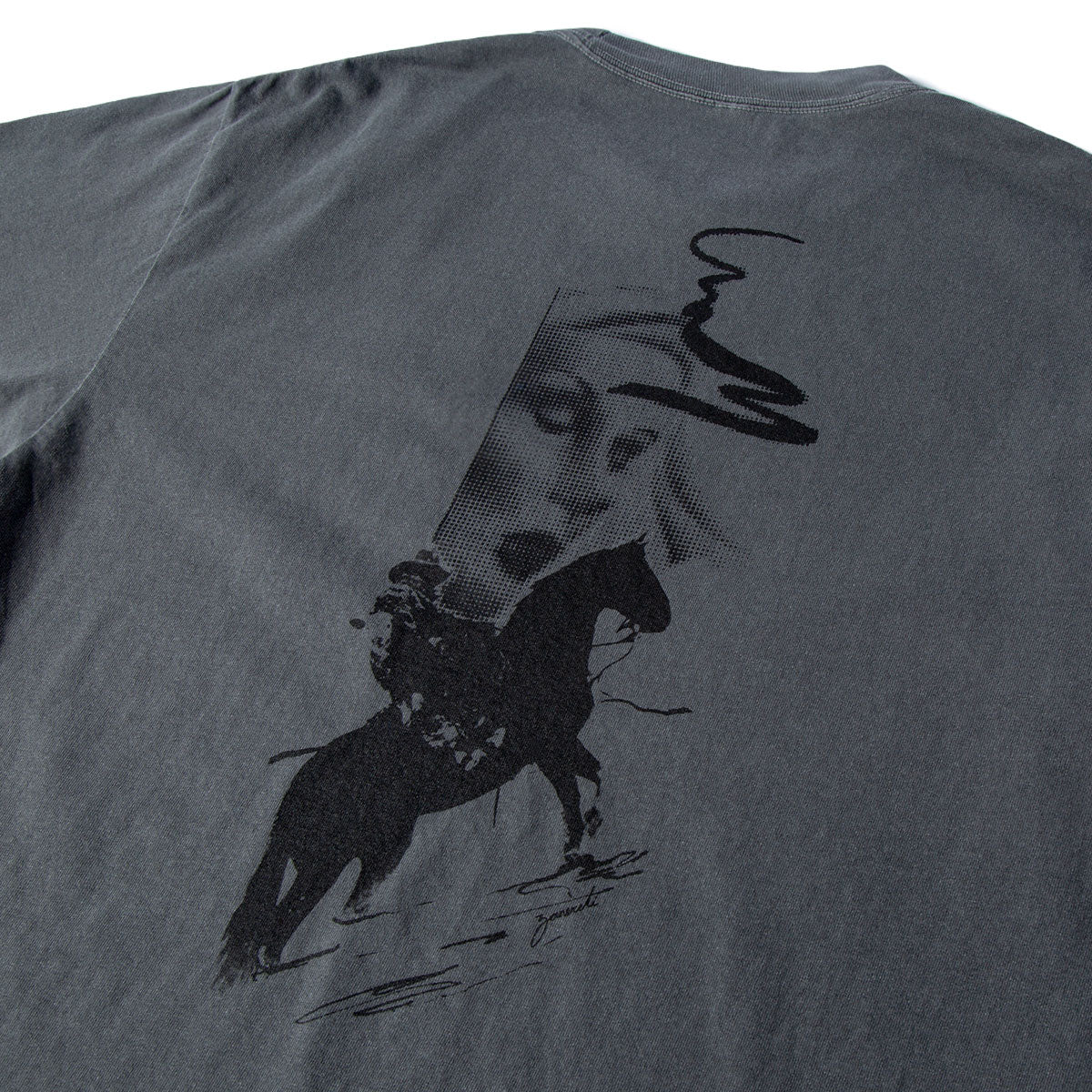 CCS x Zanereti Where To Go T-Shirt - Faded Black - Image 5