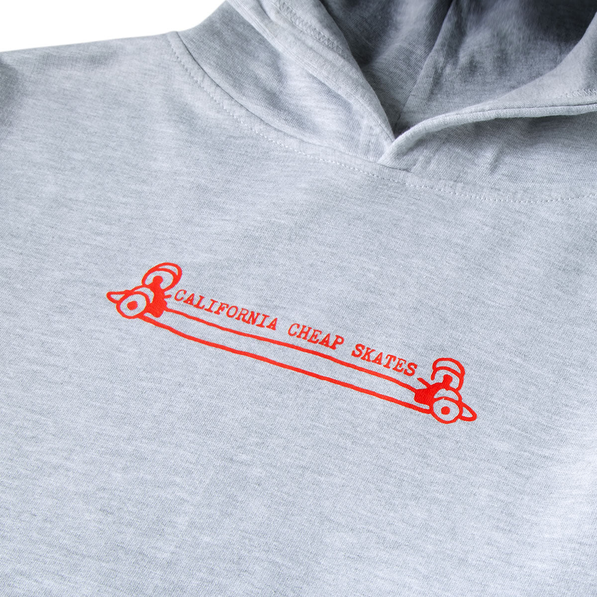 CCS Youth Heritage Cheap Skates Hoodie - Grey - Image 2