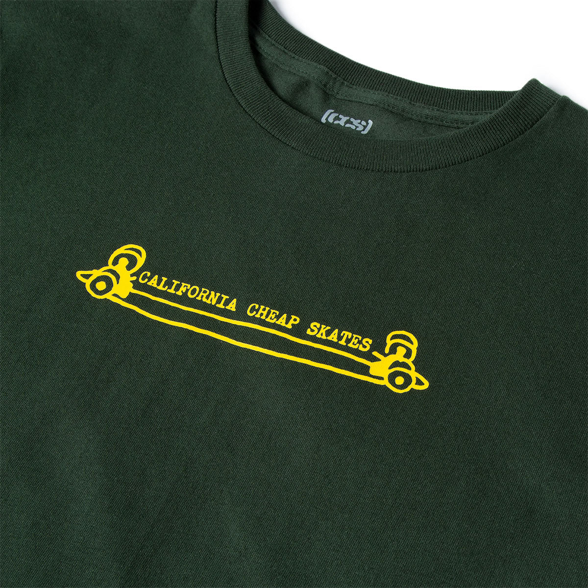 CCS Youth Heritage Cheap Skates T-Shirt - Forest - Image 2