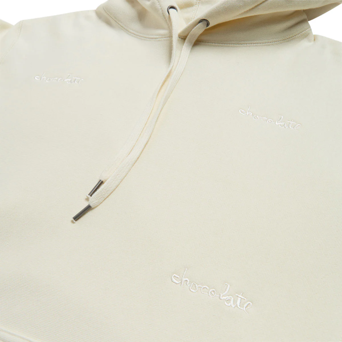Chocolate Quad Chunk Heavy Hoodie - Bone - Image 2