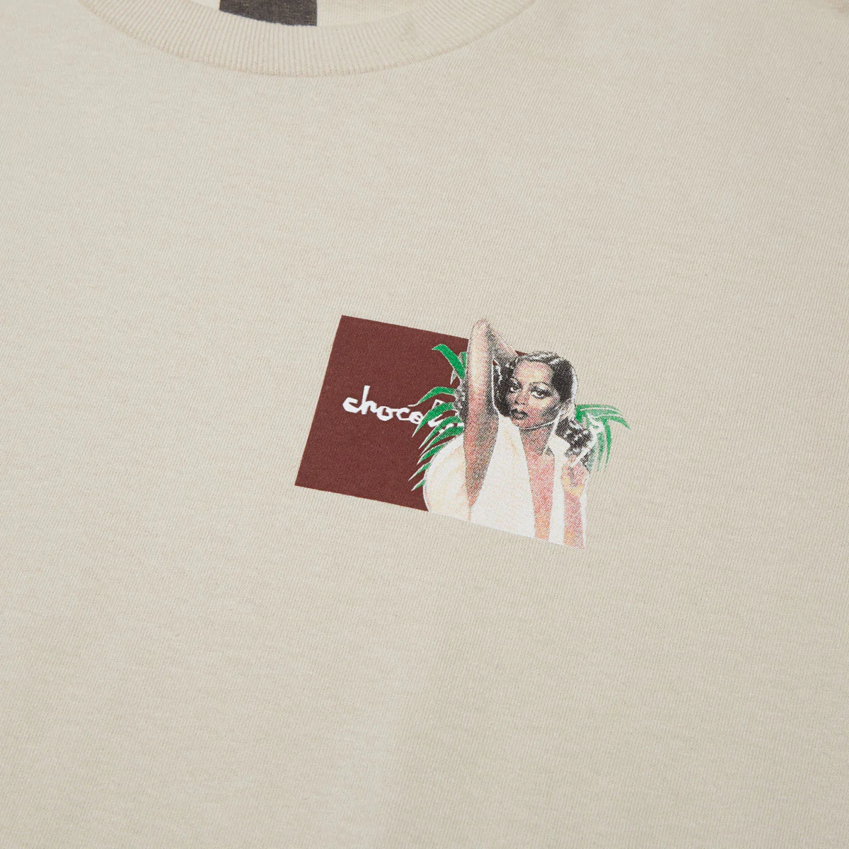 Chocolate Queen Long Sleeve T-Shirt - Cream - Image 2