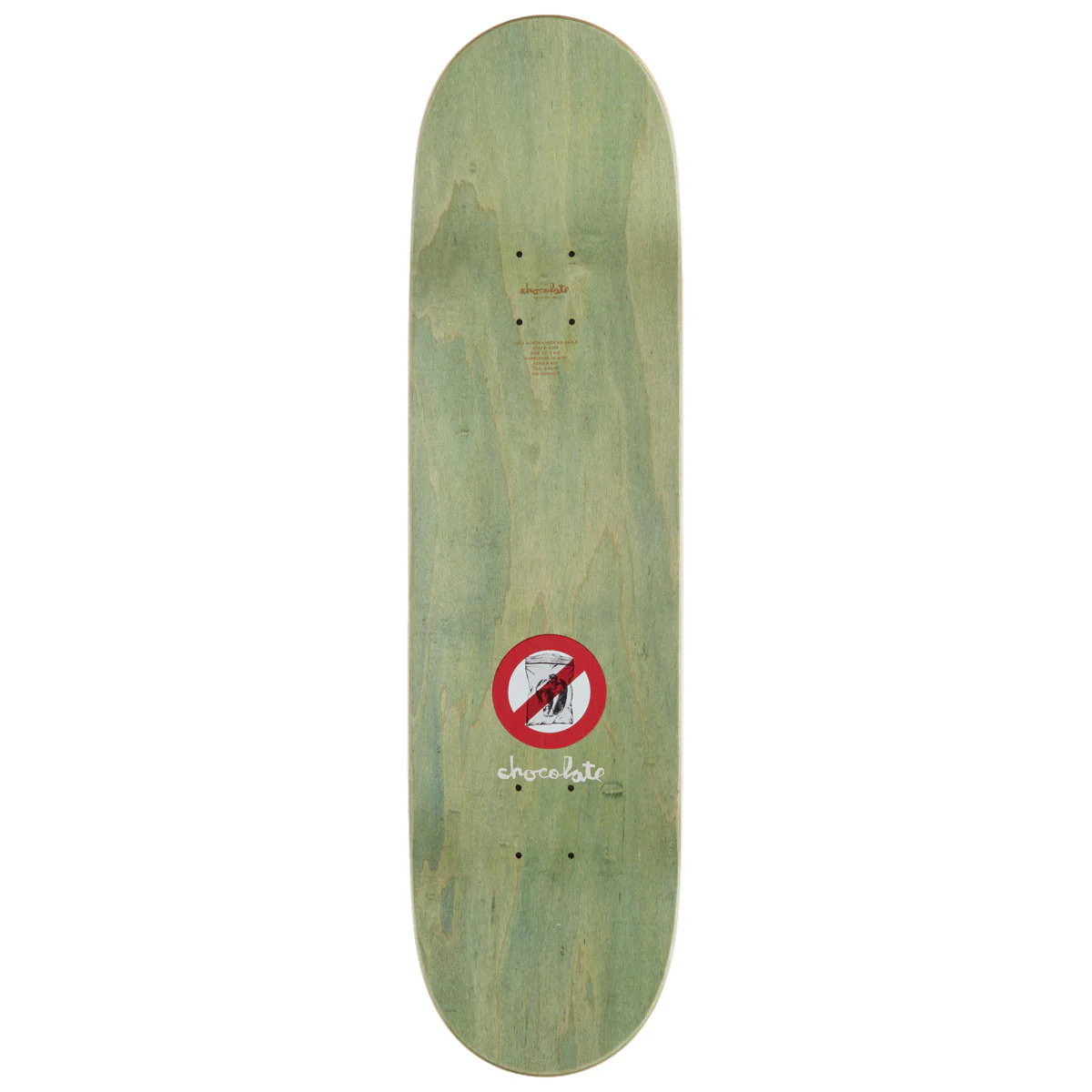 Chocolate Trahan White Lines Skateboard Complete - 8.50" - Image 2