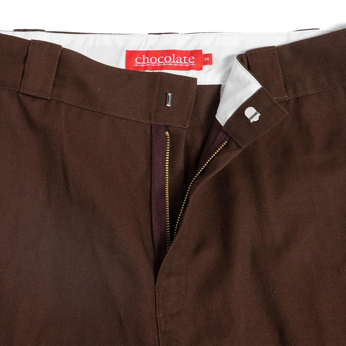 Chocolate Work Chino Pants - Cocoa - Image 5
