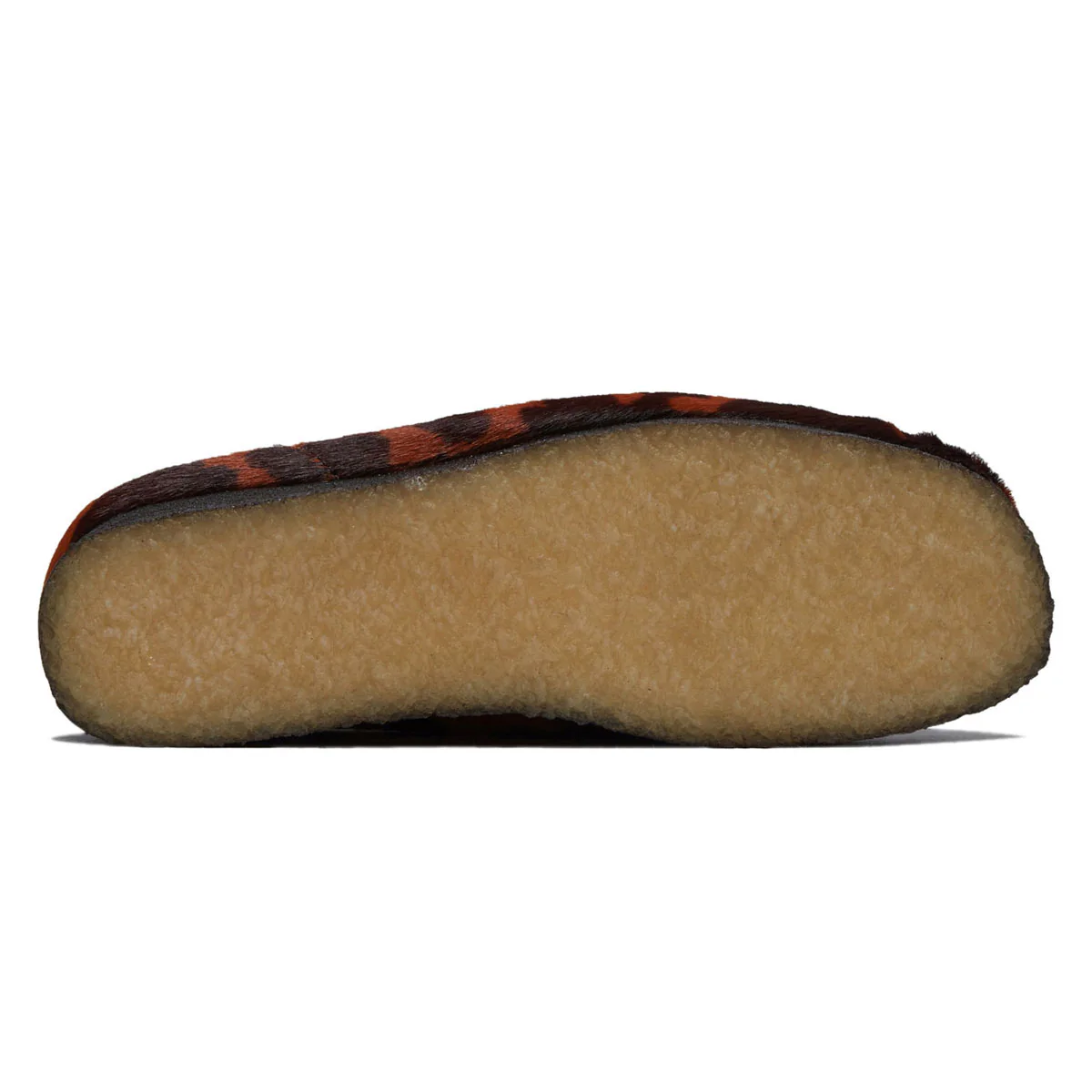 Clarks Wallabee Shoes - Brown Cow Print - Image 4