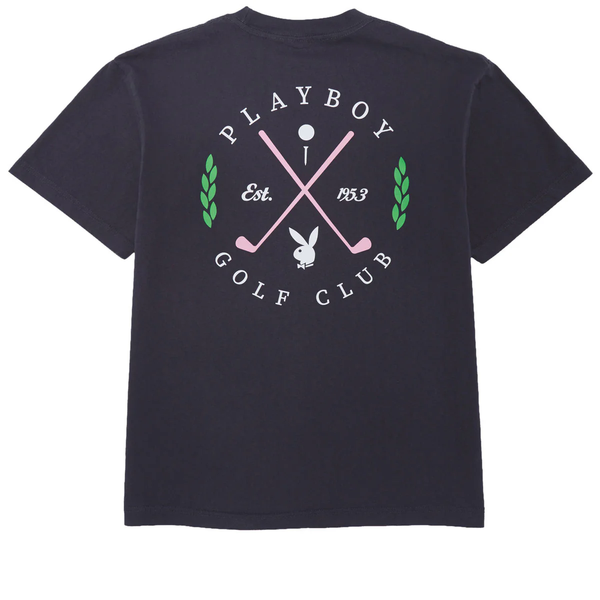 Color Bars x Playboy Swing T-Shirt - Navy - Image 2