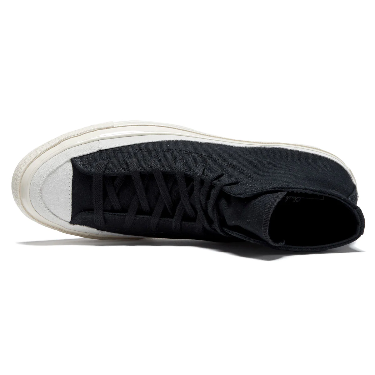 Converse Chuck 70 Hi Shoes - Black/Egret/Natural Ivory - Image 3