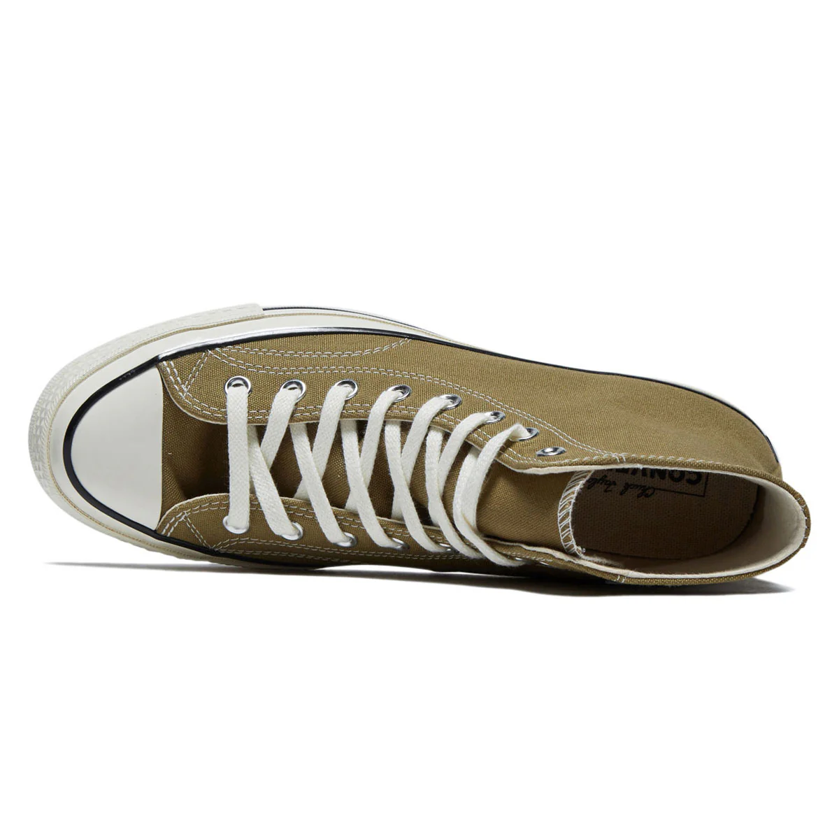 Converse Chuck 70 Hi Shoes - Swamp Core/Egret/Black - Image 3