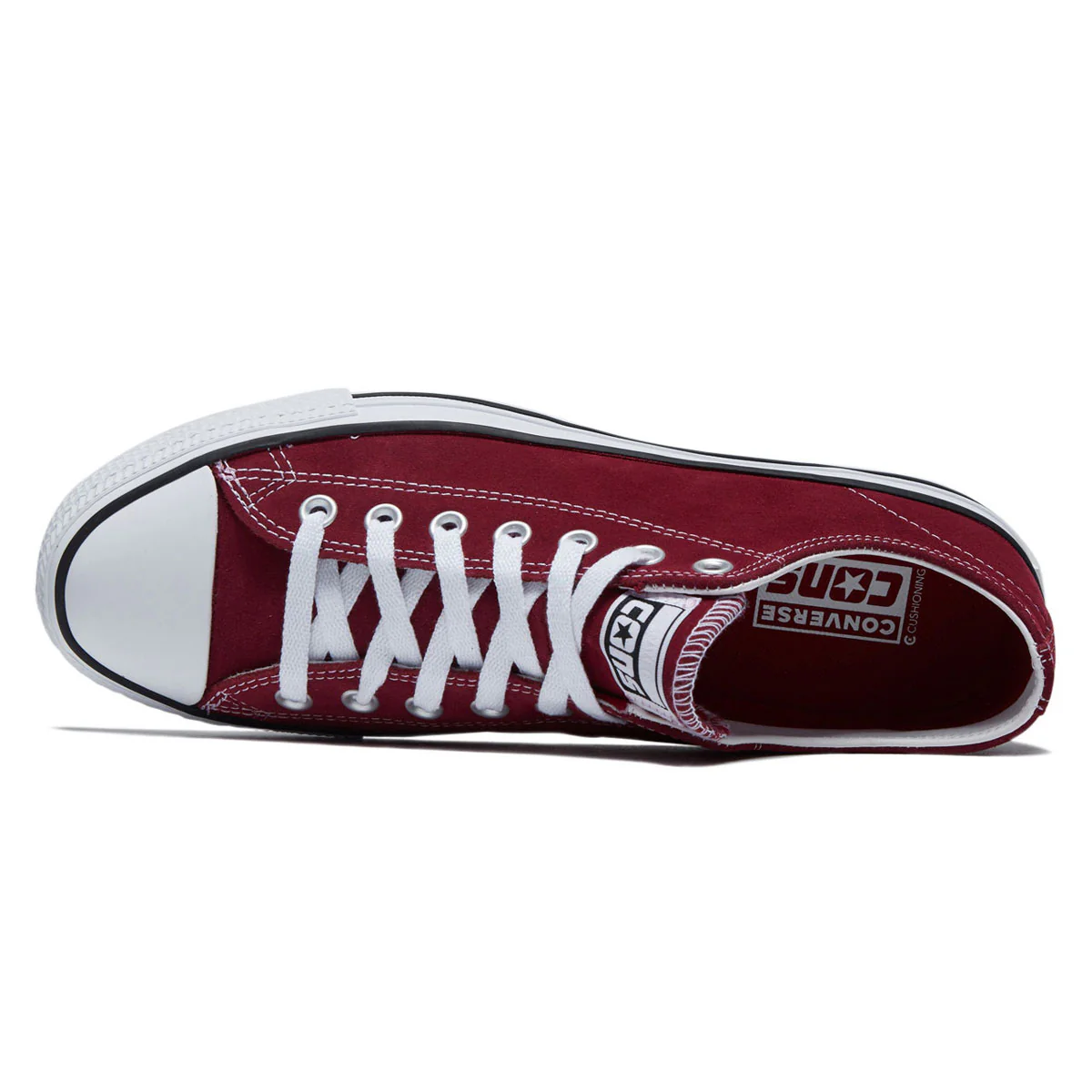 Converse Chuck Taylor All Star Pro Suede Ox Shoes - Sporty Berry/Black/White - Image 3