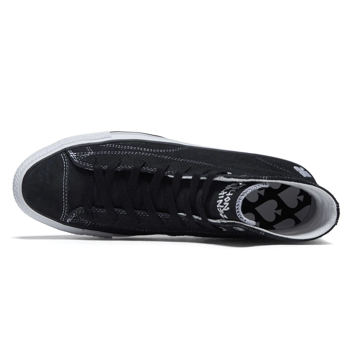 Converse Milton Martinez CTAS Pro Hi Shoes - Black Suede - Image 3