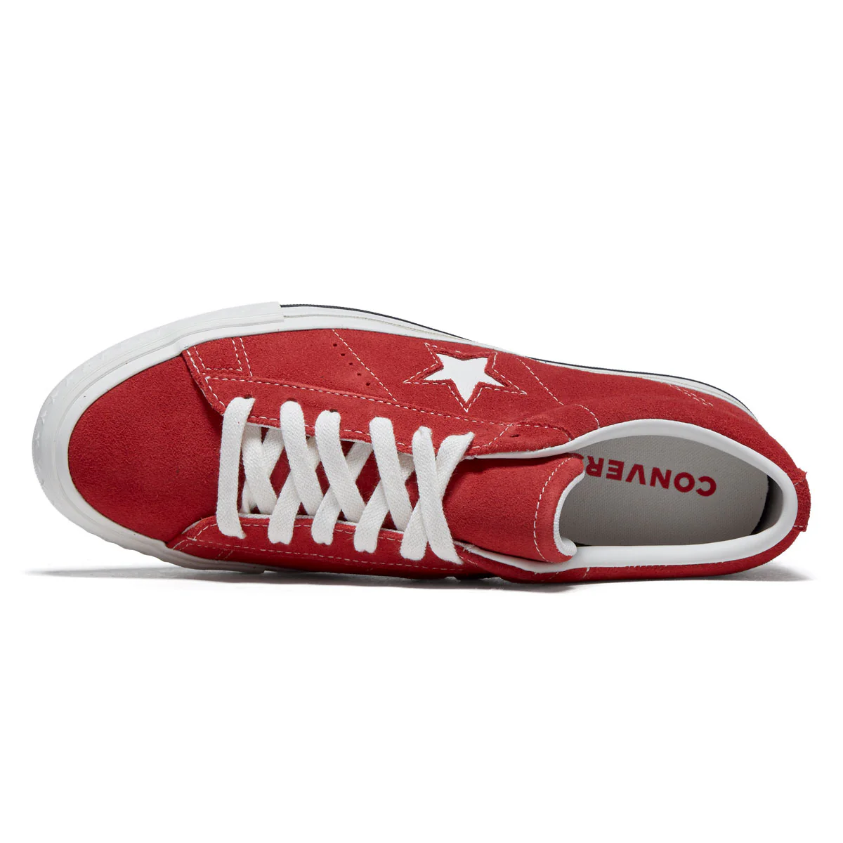 Converse One Star 95 Ox Shoes - Red/Vintage White - Image 3