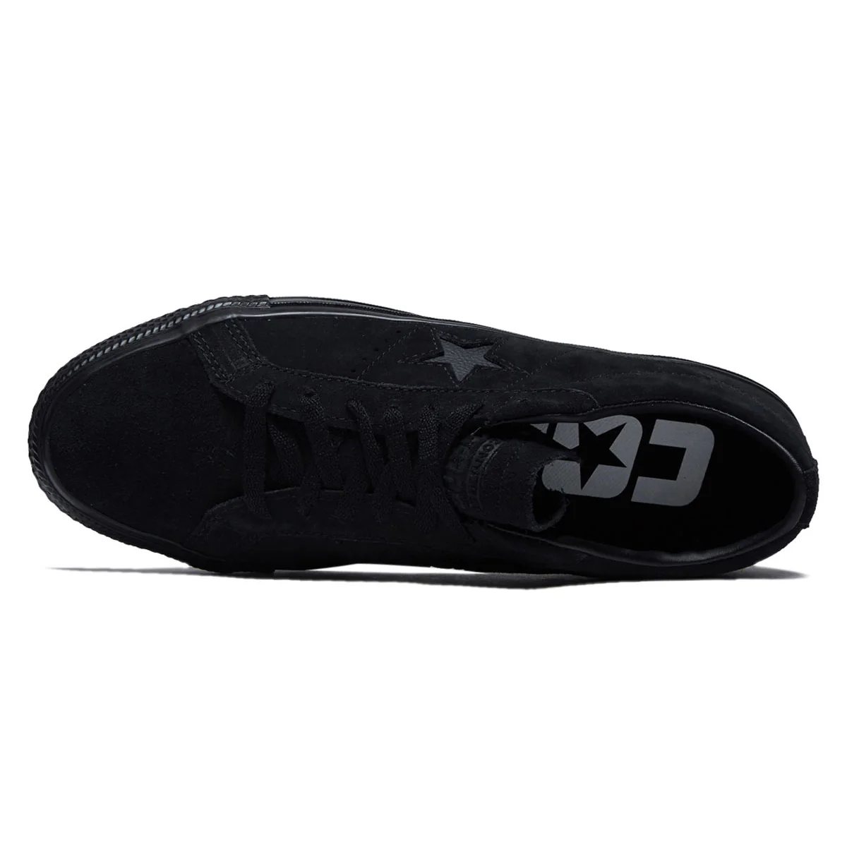 Converse One Star Pro Ox Shoes - Black/Black/Black - Image 3
