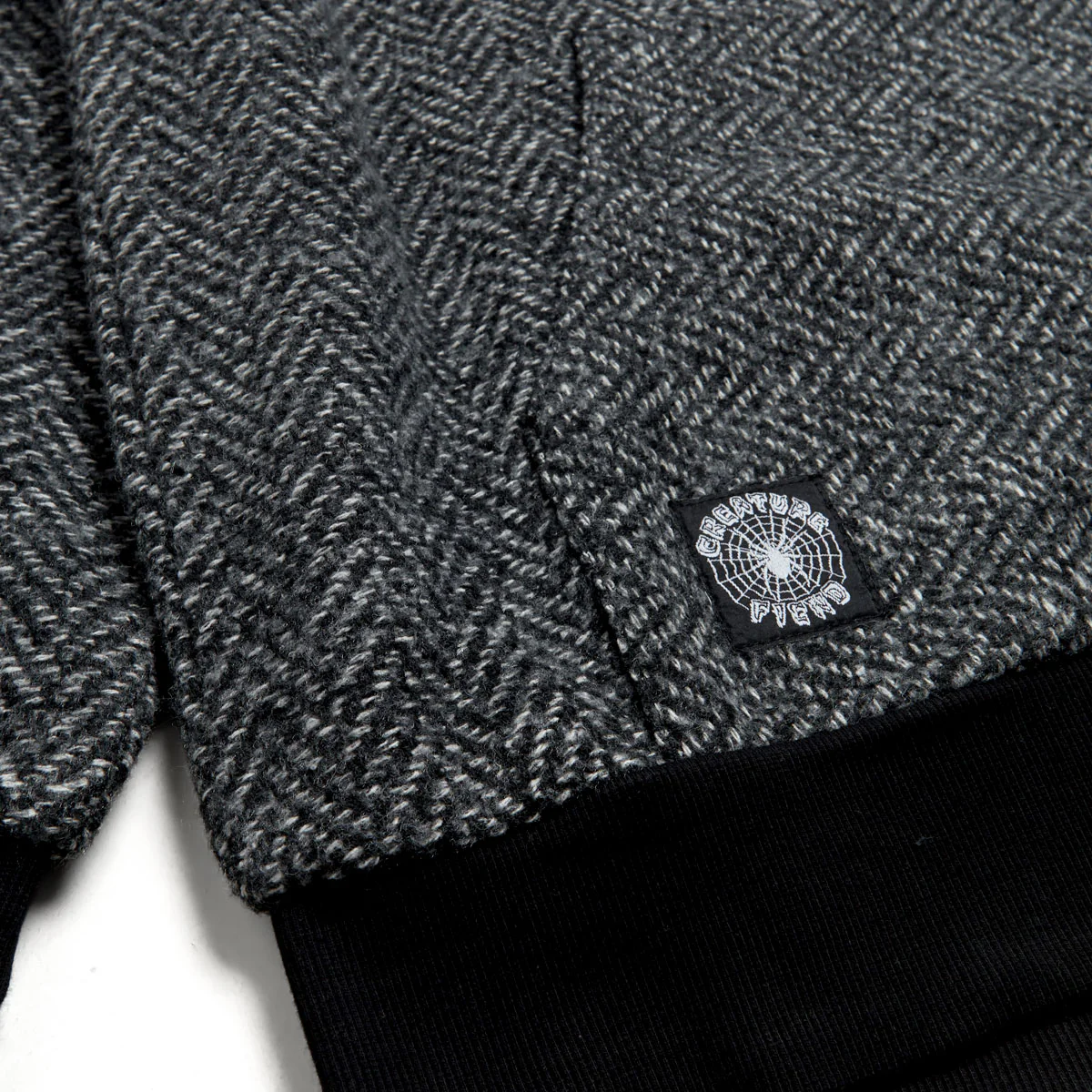 Creature Baja Hoodie - Black/Grey - Image 4