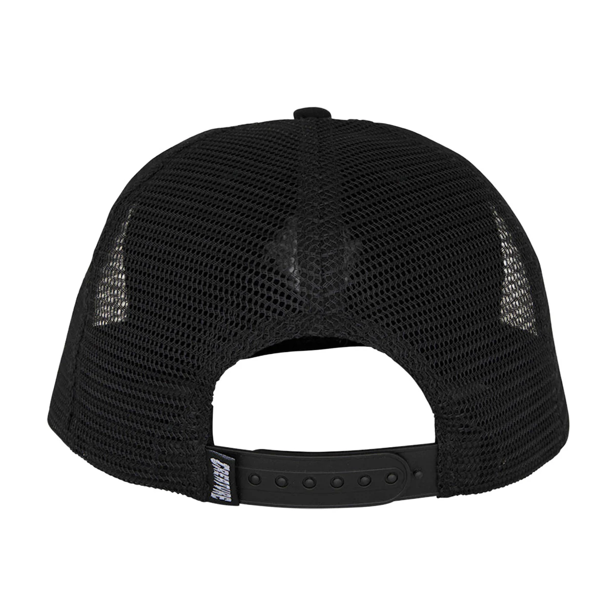 Creature Bonehead Flame Wash Mesh Trucker Hat - Green Flannel - Image 2