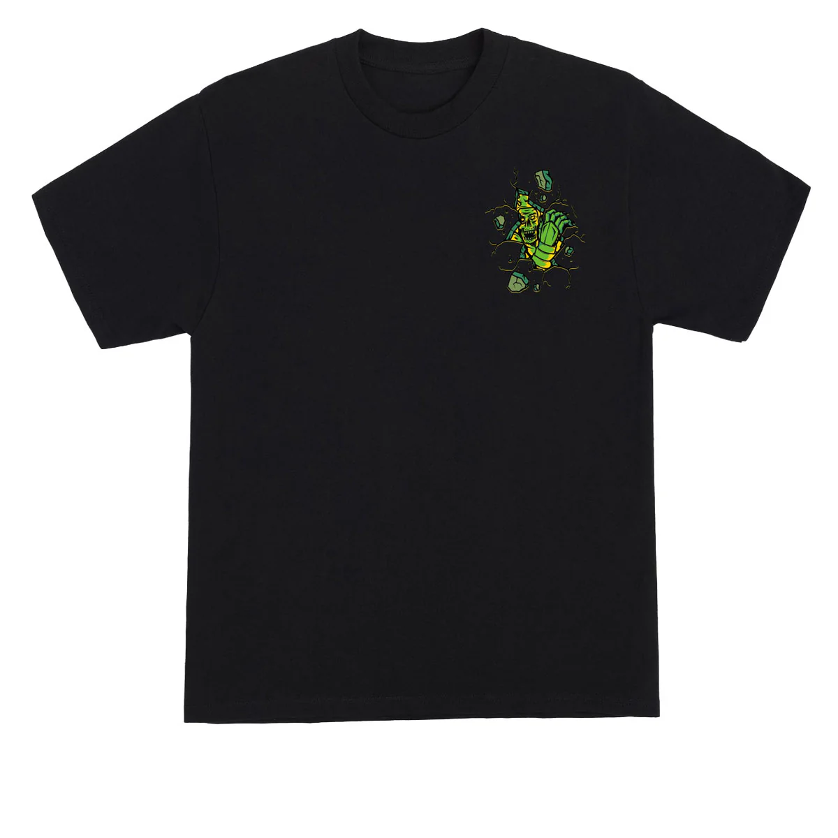 Creature Breaker Logo Outline T-Shirt - Black - Image 2