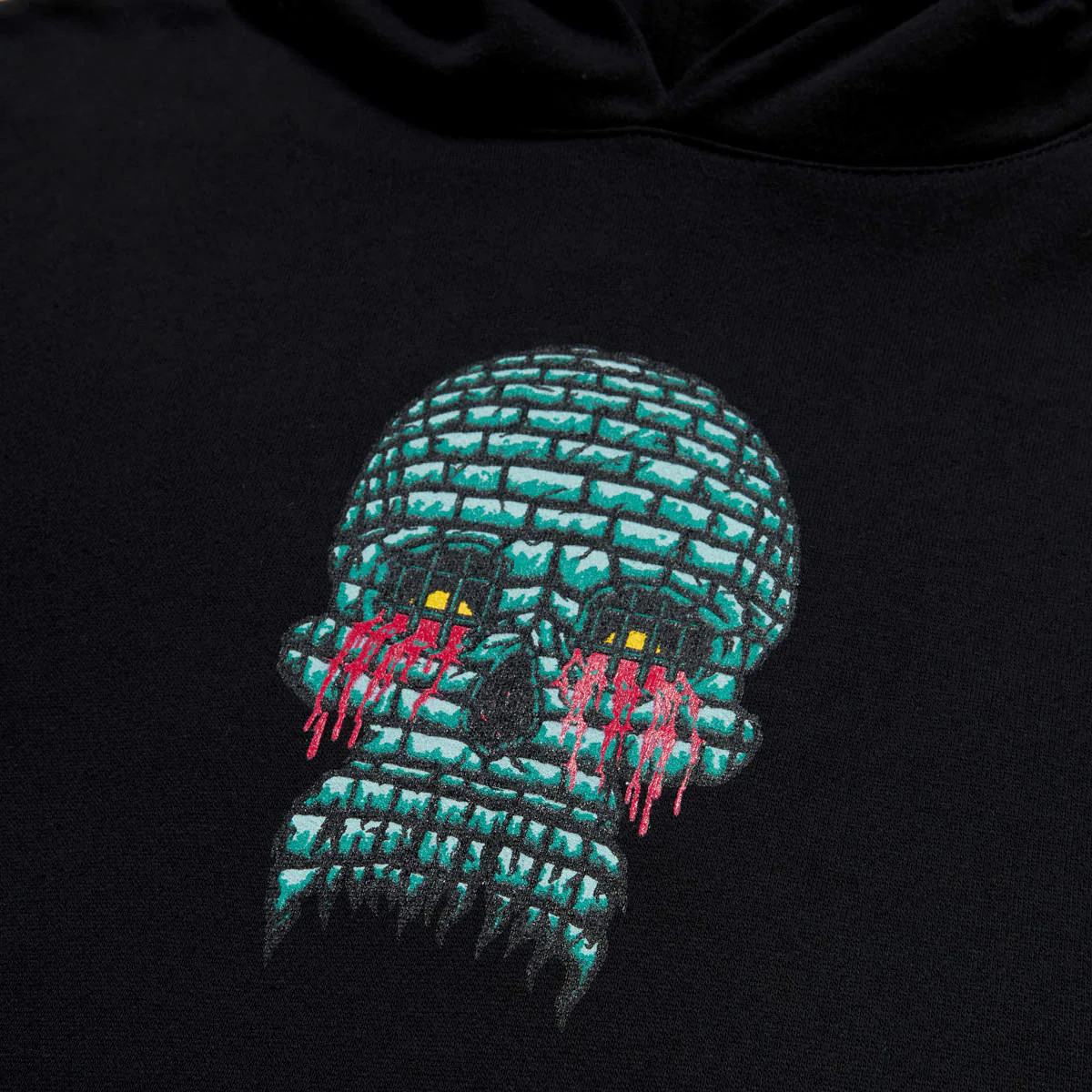 Creature Doom Skull Hoodie - Black - Image 2