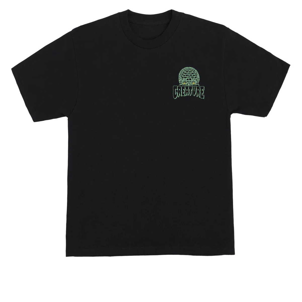 Creature Doom Skull T-Shirt - Black - Image 2