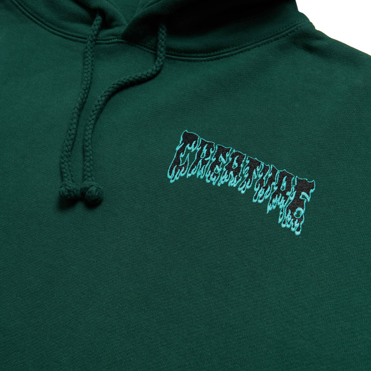 Creature Ghoul Hoodie - Dark Green - Image 3